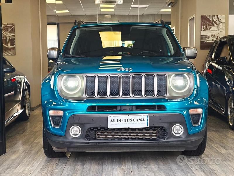 Usata Jeep Renegade Longitude 120 CV (88 kW) 2019 Blu SUV