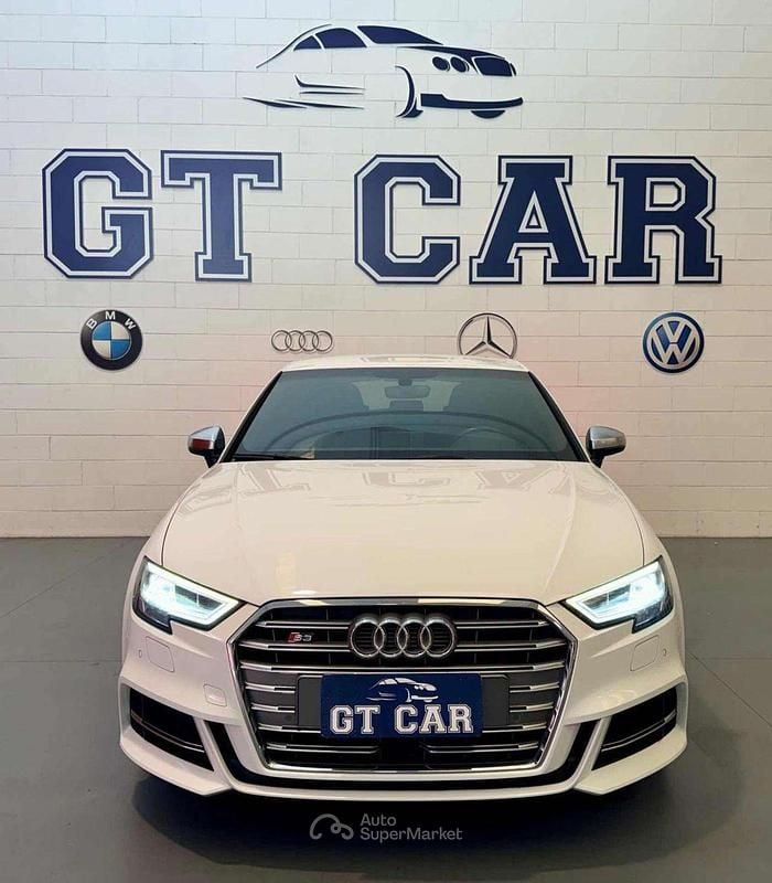 Usata Audi S3 Ambiente 310 CV (228 kW) 2017 Bianco Berlina