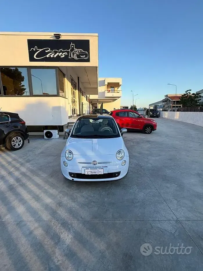 Usata Fiat 500 Lounge 69 CV (50 kW) 2008 Bluazzurro Berlina