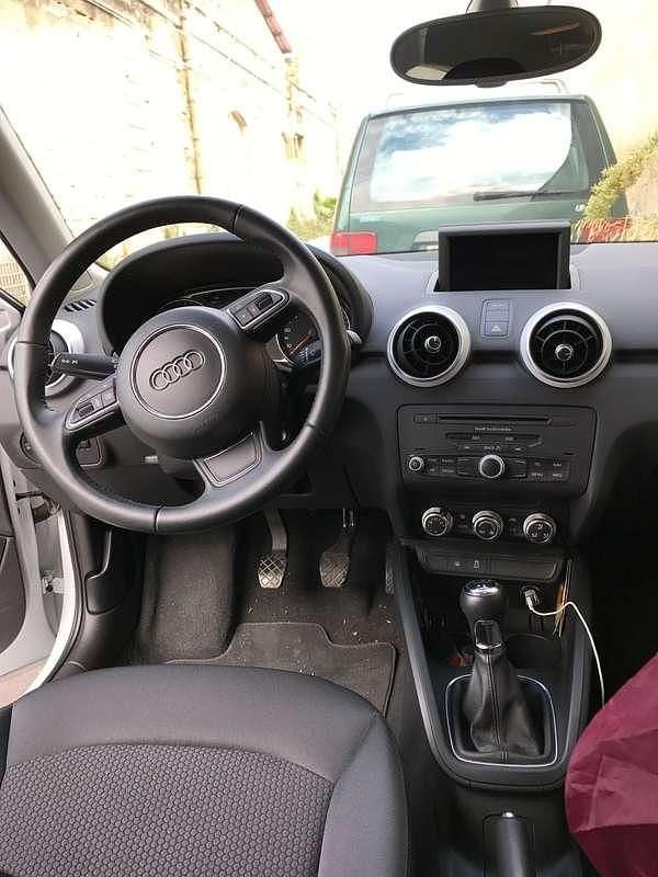 Usata Audi A1 Sportback S-Line 90 CV (66 kW) 2014 Bianco Utilitaria