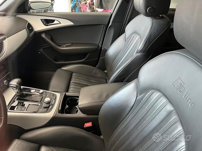 Usata Audi A6 S-Line 177 CV (130 kW) 2014 Nero Station wagon