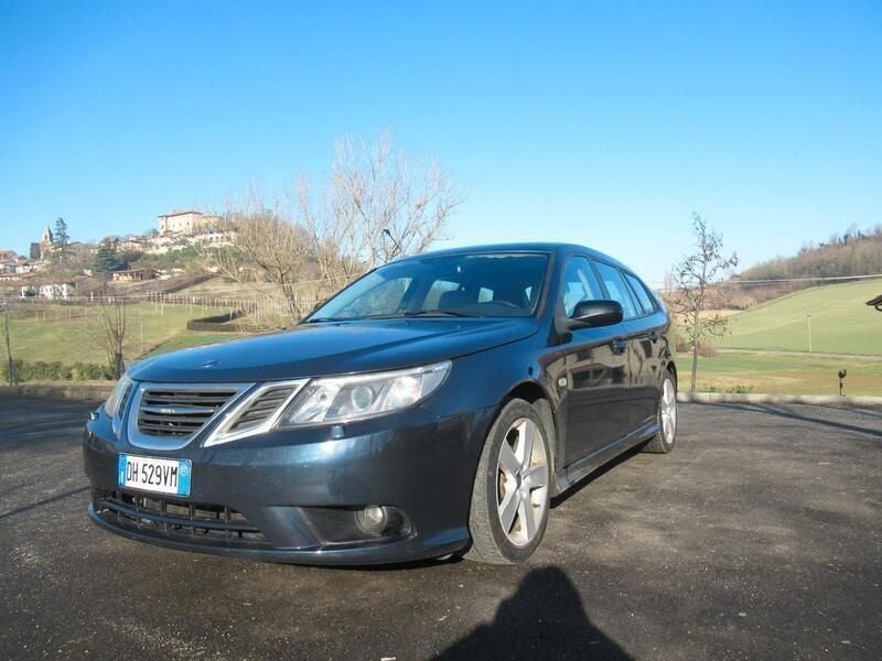 Usata Saab 9-3 Vector 149 CV (109 kW) 2009 Blu Station wagon