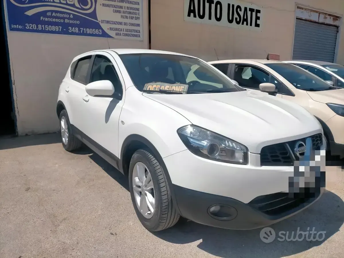 Usata Nissan Qashqai Acenta 110 CV (80 kW) 2012 Bianco SUV