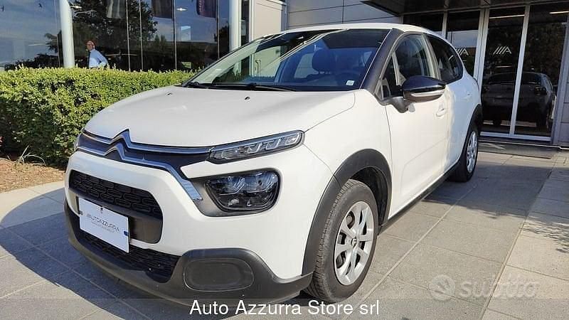 Usata Citroën C3 Feel 83 CV (61 kW) 2021 Bianco Utilitaria
