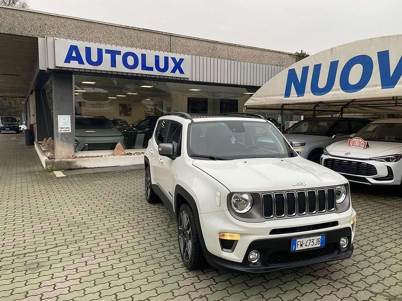 Usata Jeep Renegade Limited 150 CV (110 kW) 2019 Bianco SUV