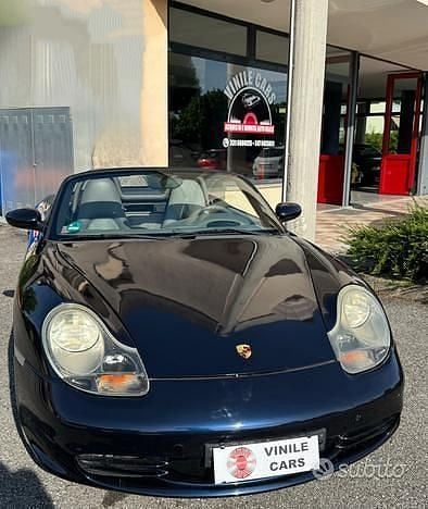 Usata Porsche Boxster 260 CV (191 kW) 2004 Blu Cabrio
