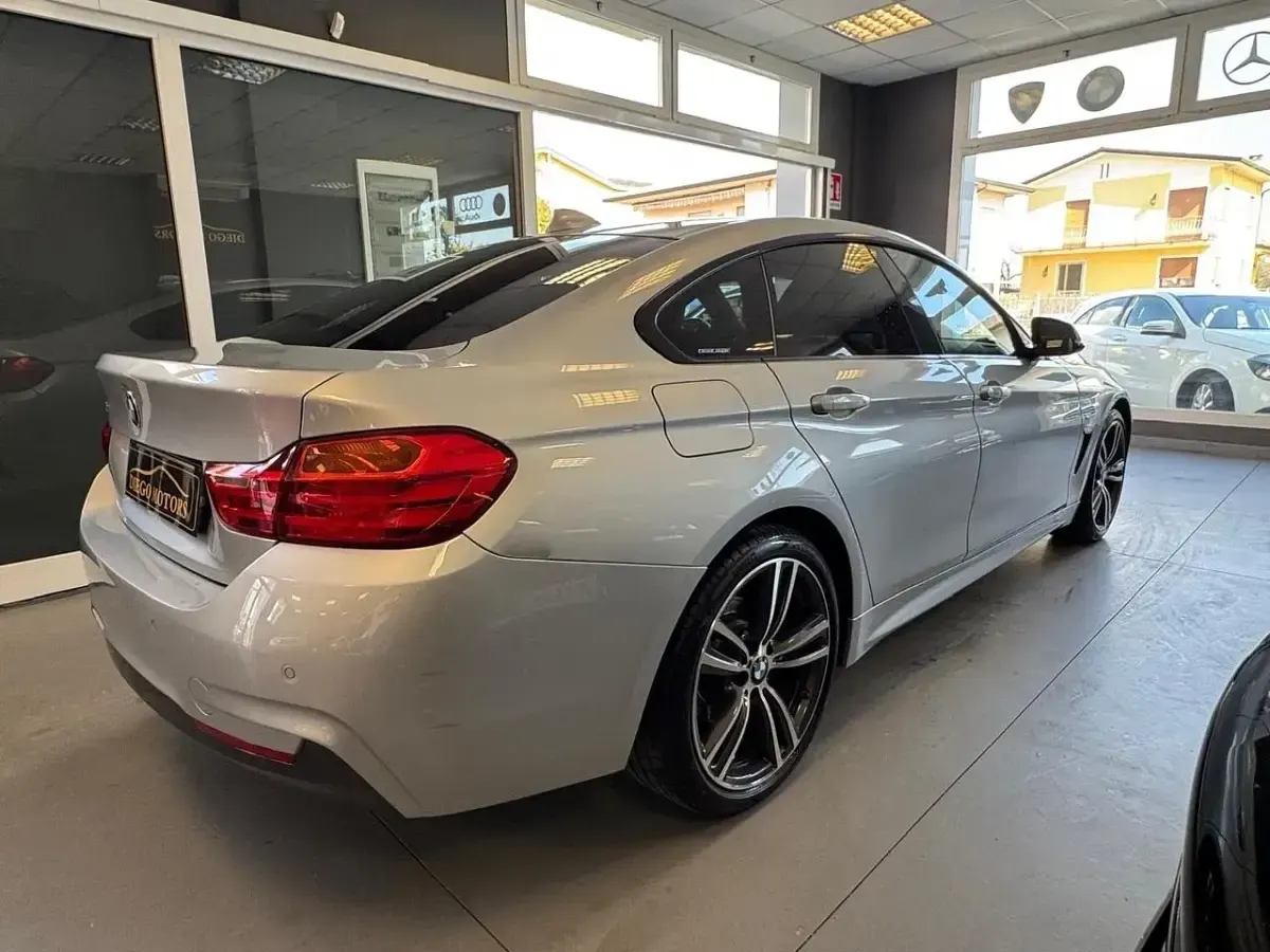 Usata BMW 420 M Sport 184 CV (135 kW) 2015 Argento Coupé