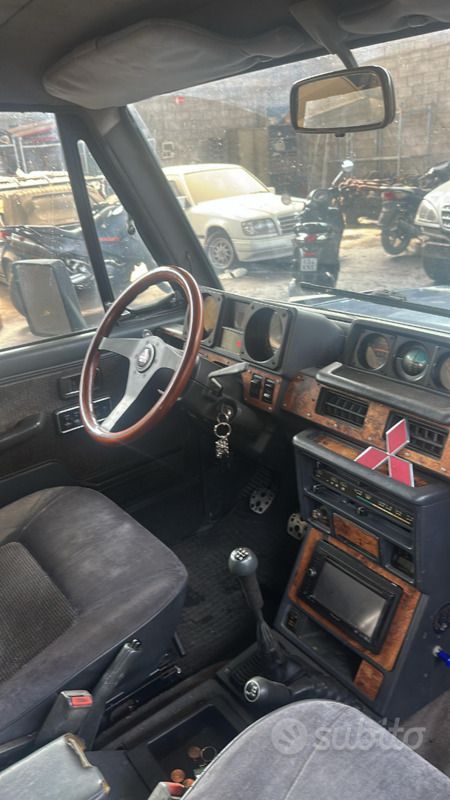 Usata Mitsubishi Pajero 84 CV (61 kW) 1990 Blu SUV