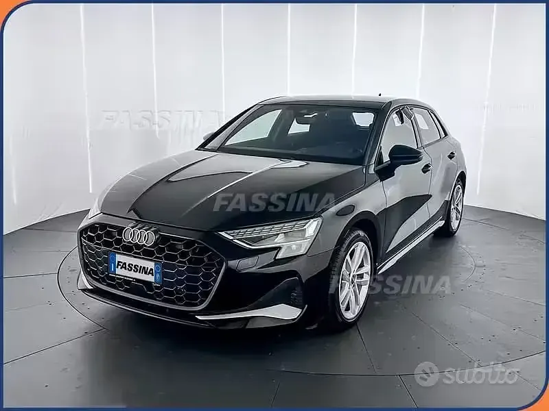 Usata Audi A3 Advanced Plus 150 CV (110 kW) 2025 Nero Berlina