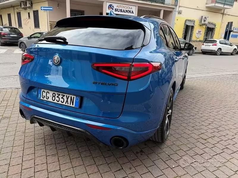 Usata Alfa Romeo Stelvio Ti 210 CV (154 kW) 2022 Blu SUV