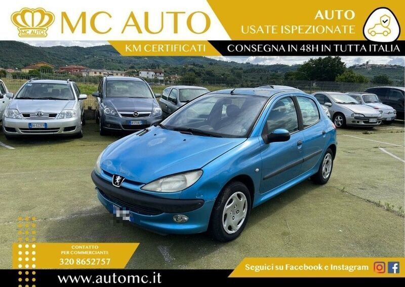 Usato 2003 Peugeot 206 1.1 Benzin 60 CV (1.499 €)