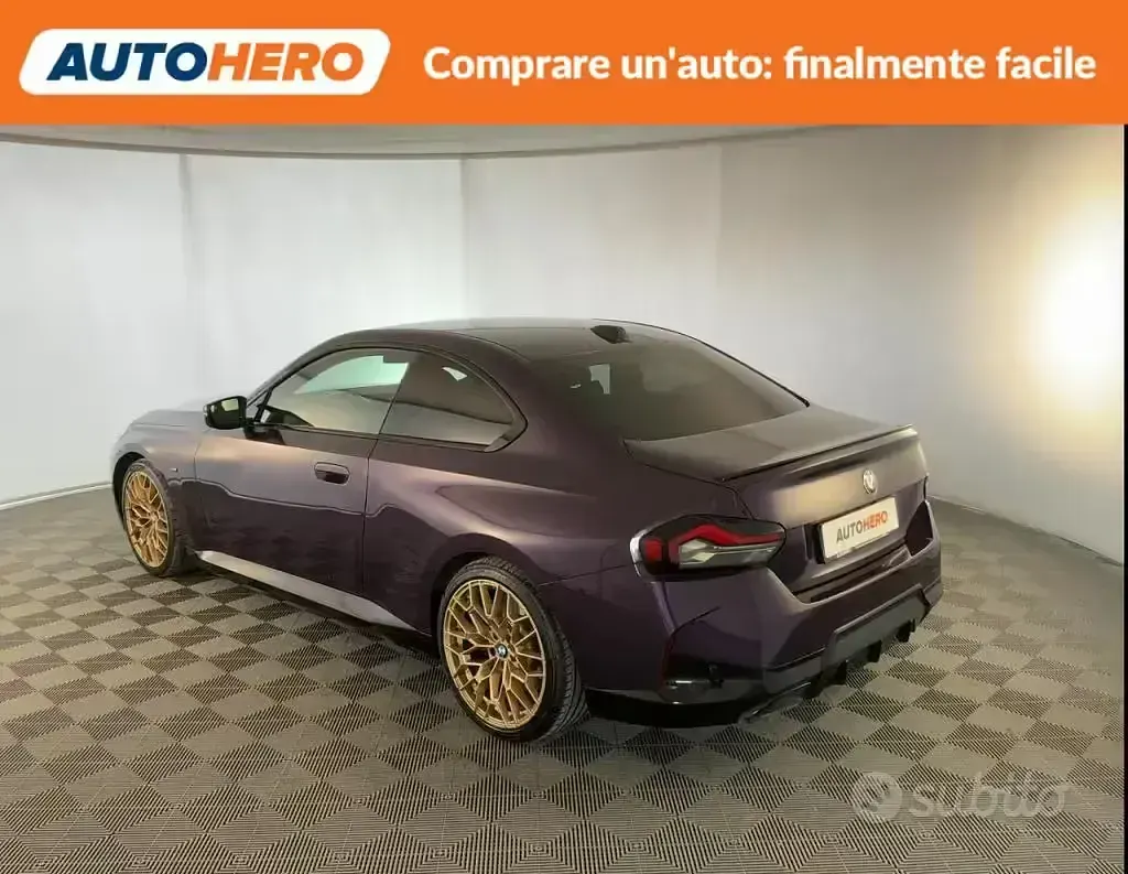 Usata BMW M240 M Sport 374 CV (275 kW) 2023 Viola Coupé