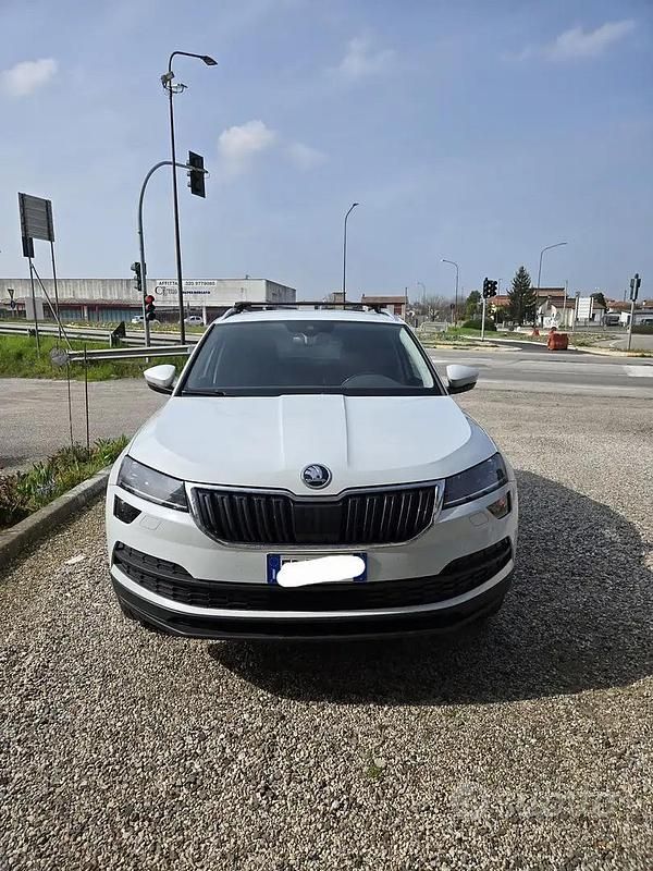 Usata Skoda Karoq Style 116 CV (85 kW) 2018 Bianco SUV