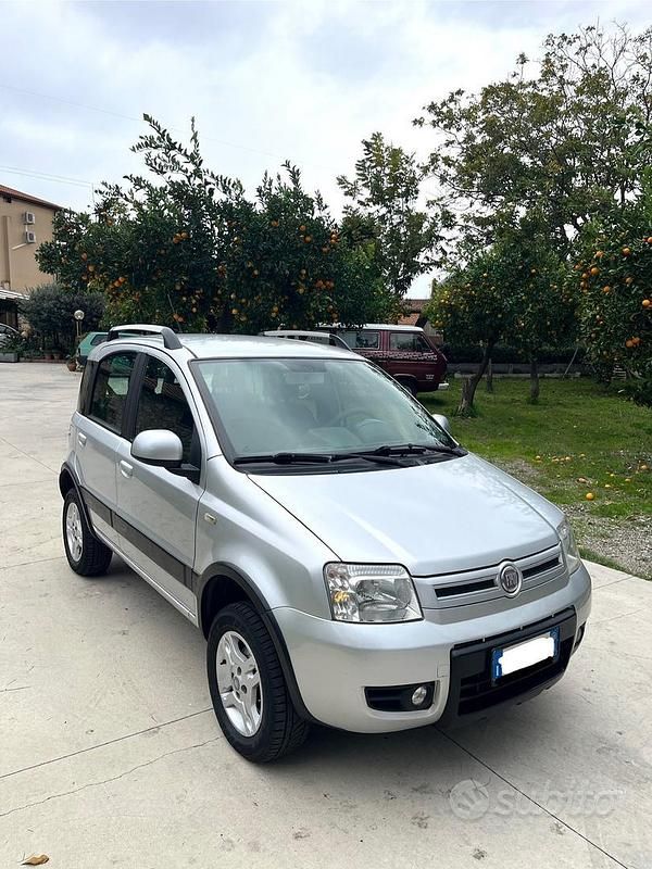 Usata Fiat Panda 4x4 Climbing 69 CV (50 kW) 2010 Grigio Utilitaria