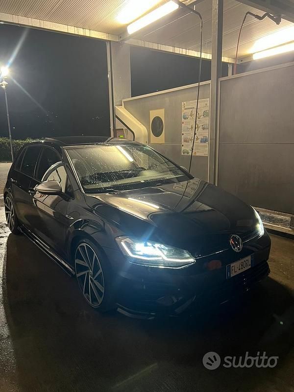 Usata VW Golf VII R 310 CV (228 kW) 2017 Nero Berlina