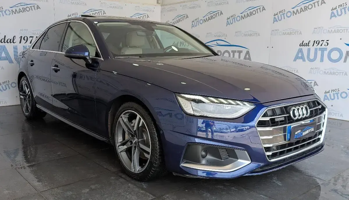 Usata Audi A4 Advanced 204 CV (150 kW) 2020 Blu Berlina