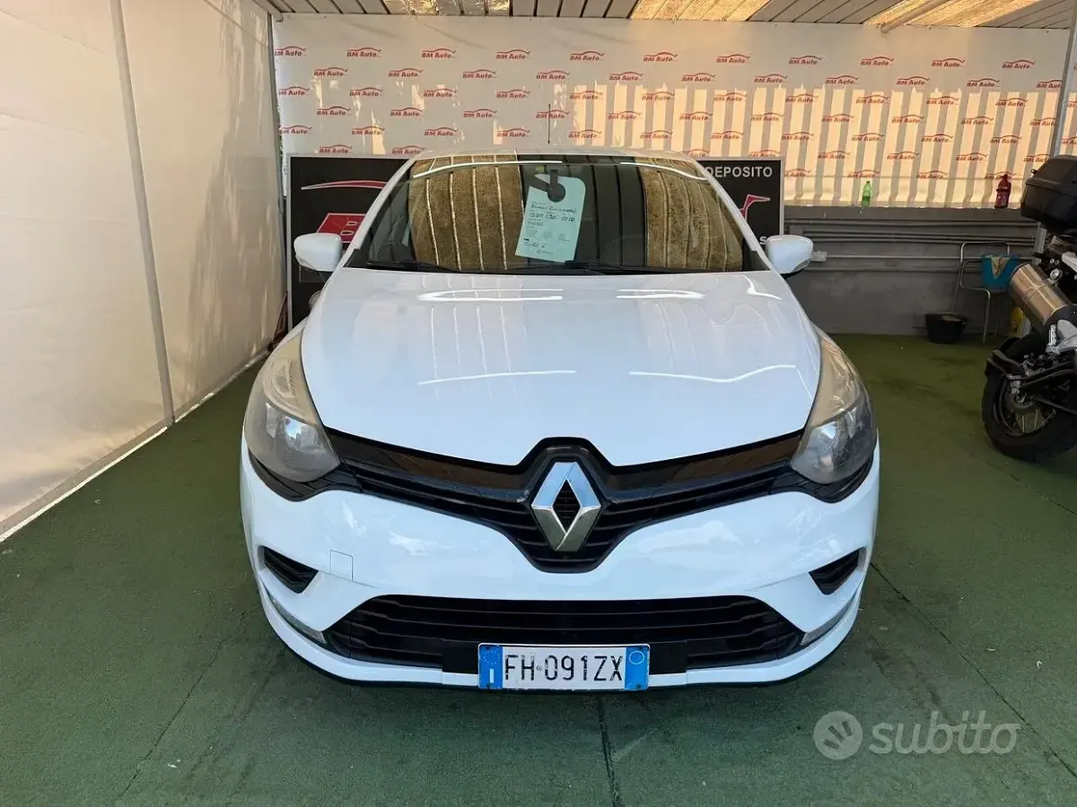 Usata Renault Clio IV 75 CV (55 kW) 2017 Bianco Berlina