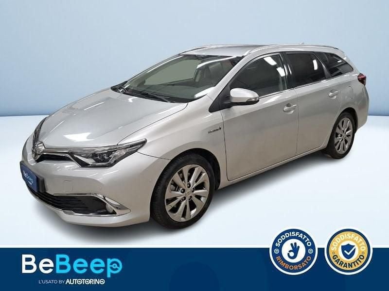 Argento Usata 2015 Toyota Auris Hybrid Lounge Station wagon | 12.600 € (Cara) - Immagine 1/3