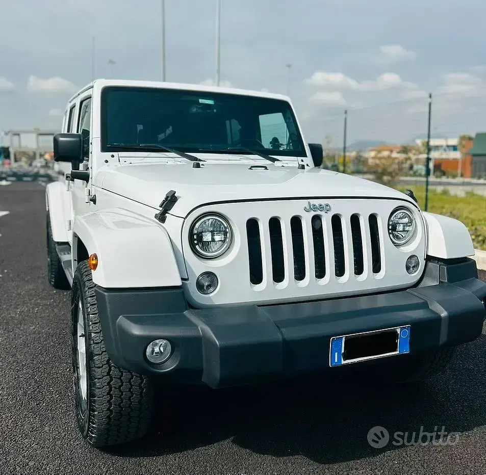 Usata Jeep Wrangler 200 CV (147 kW) 2015 Bianco SUV