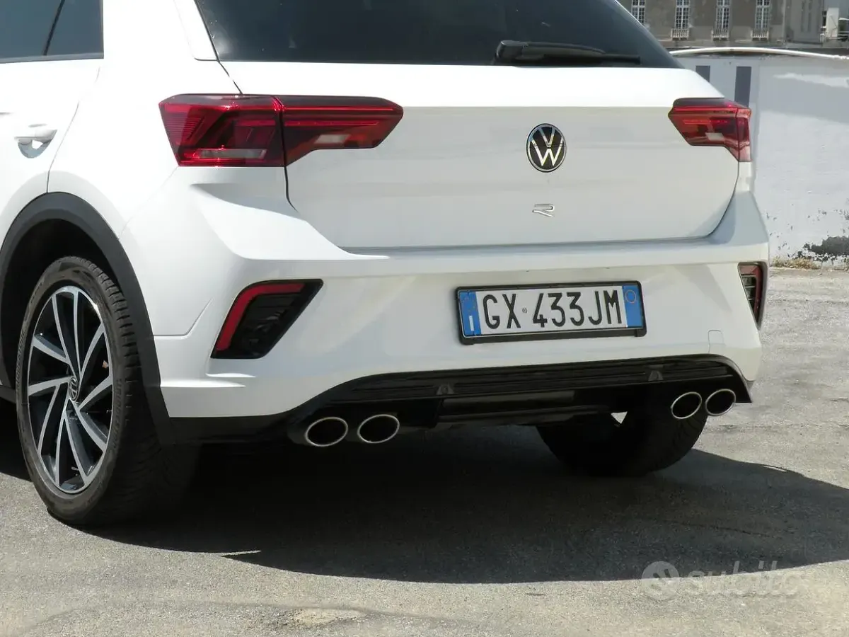 Usata VW T-Roc R 300 CV (220 kW) 2022 Bianco SUV