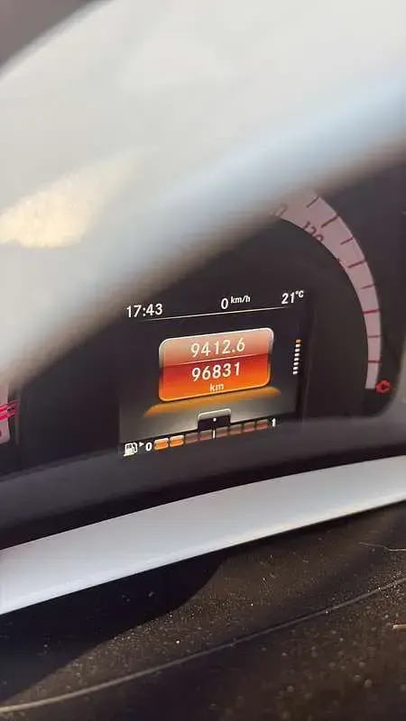 Usata Smart ForFour Passion 71 CV (52 kW) 2015 Bianco Utilitaria
