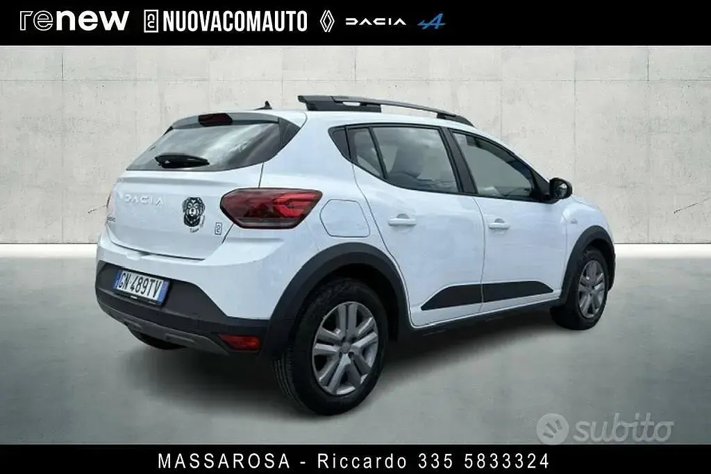 Usata Dacia Sandero Expression 101 CV (74 kW) 2023 Bianco Berlina