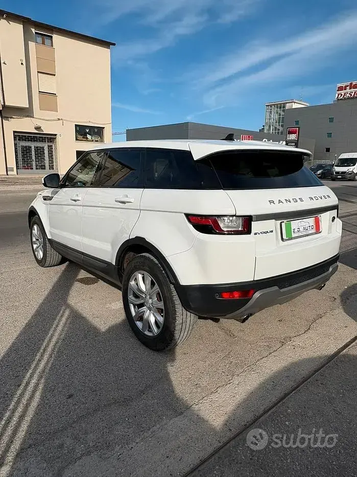 Usata Land Rover Range Rover evoque HSE 150 CV (110 kW) 2015 Bianco SUV