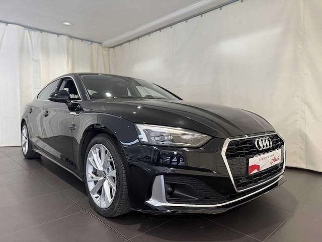 Usata Audi A5 Sportback Advanced Plus 190 CV (139 kW) 2020 Nero mythos metallizzato Utilitaria