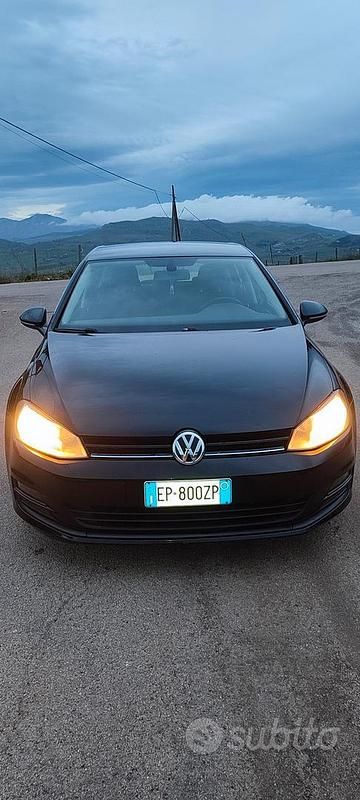 Usata VW Golf VII 105 CV (77 kW) 2013 Nero Berlina