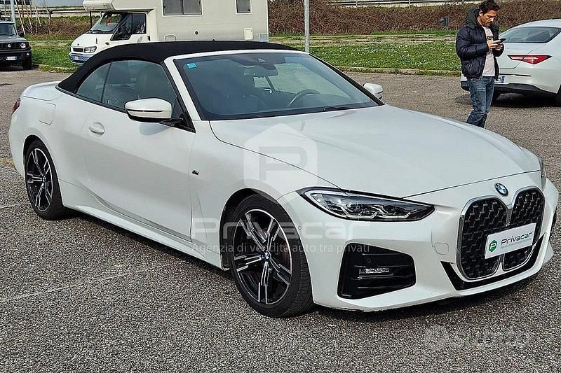 Usata BMW 420 M Sport 190 CV (139 kW) 2021 Bianco Cabrio