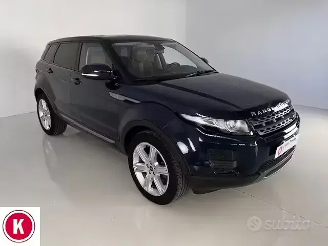Usata Land Rover Range Rover evoque Pure 150 CV (110 kW) 2013 Blu/azzurro SUV