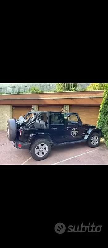 Usata Jeep Wrangler 2010 Nero SUV