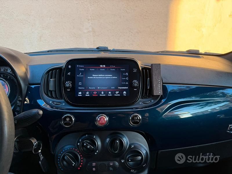Usata Fiat 500C 2019 Blu Cabrio