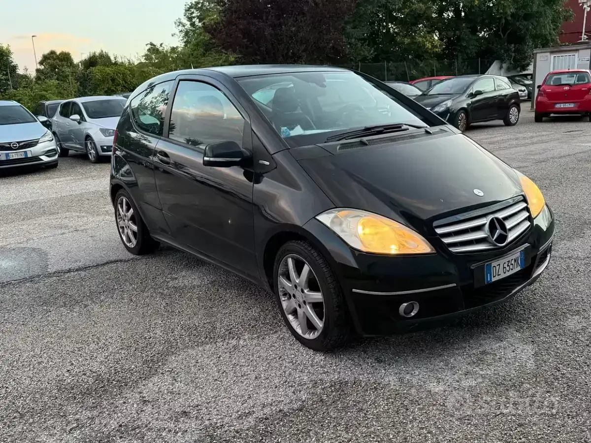 Usata Mercedes A150 Classic 95 CV (69 kW) 2008 Nero Berlina