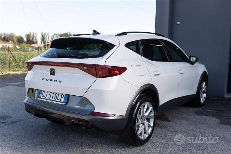 Usata Cupra Formentor 150 CV (110 kW) 2022 Bianco pastello SUV
