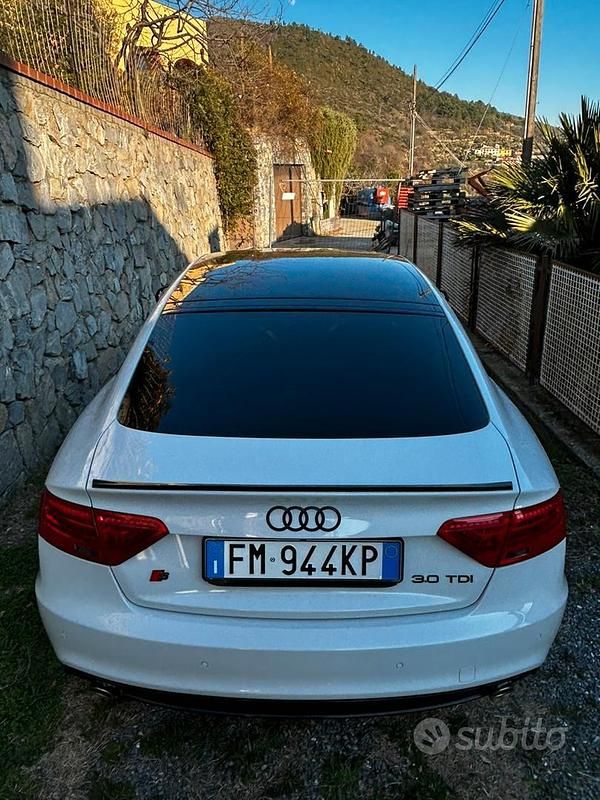 Usata Audi A5 Sportback S-Line 204 CV (150 kW) 2011 Bianco Utilitaria