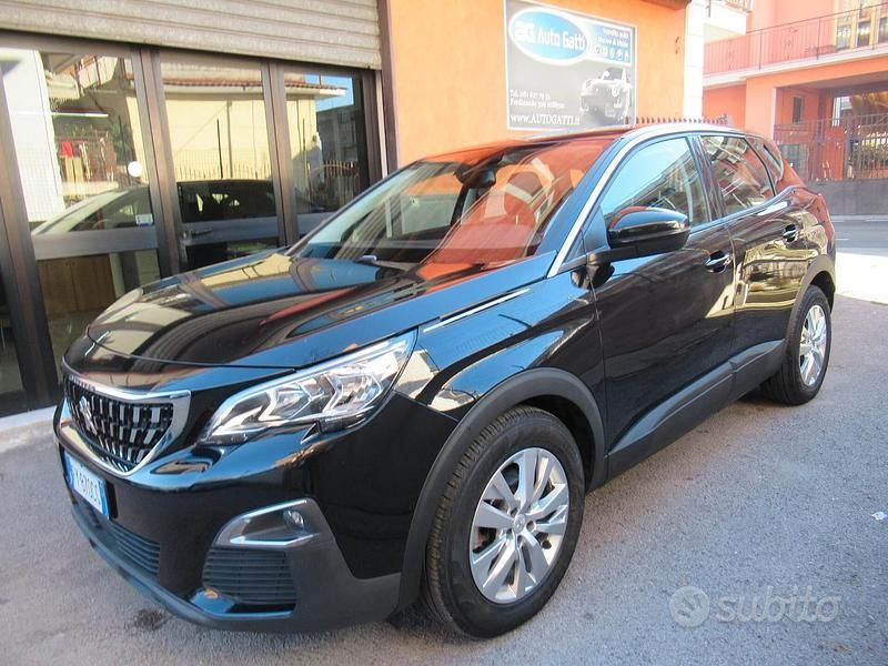 Usata Peugeot 3008 Business-Line 131 CV (96 kW) 2019 Nero SUV