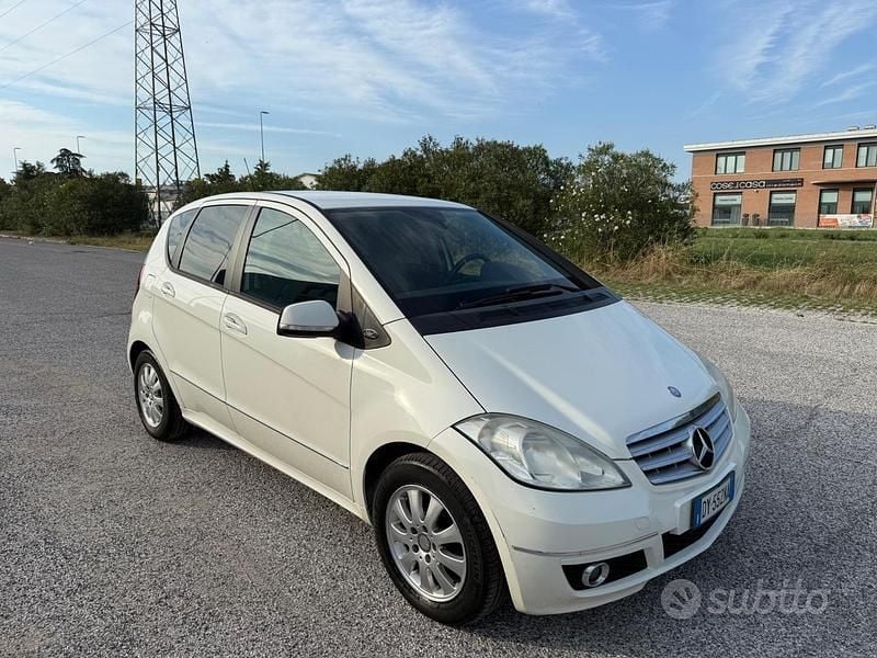 Usata Mercedes A160 Edition 95 CV (69 kW) 2009 Bianco Berlina