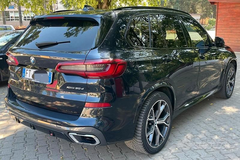 Usata BMW X5 M Sport 300 CV (220 kW) 2019 Blu SUV