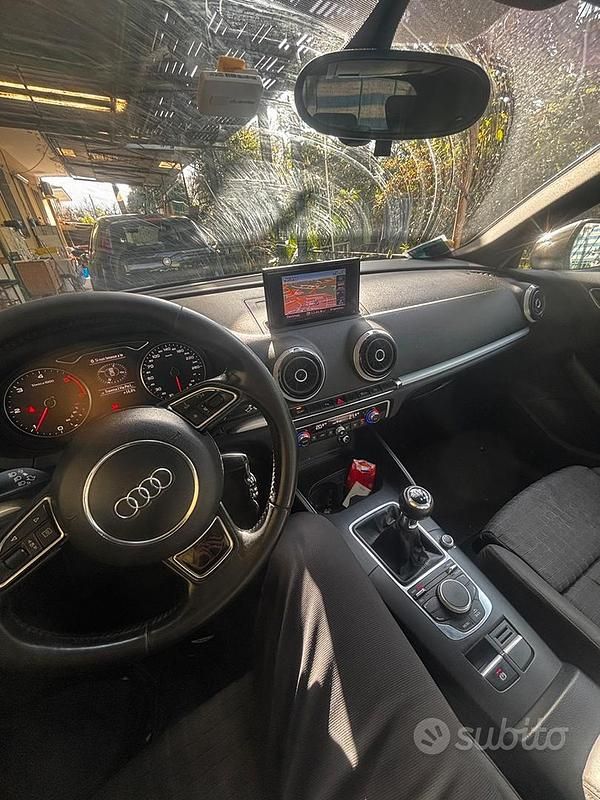 Usata Audi A3 110 CV (80 kW) 2012 Grigio Utilitaria