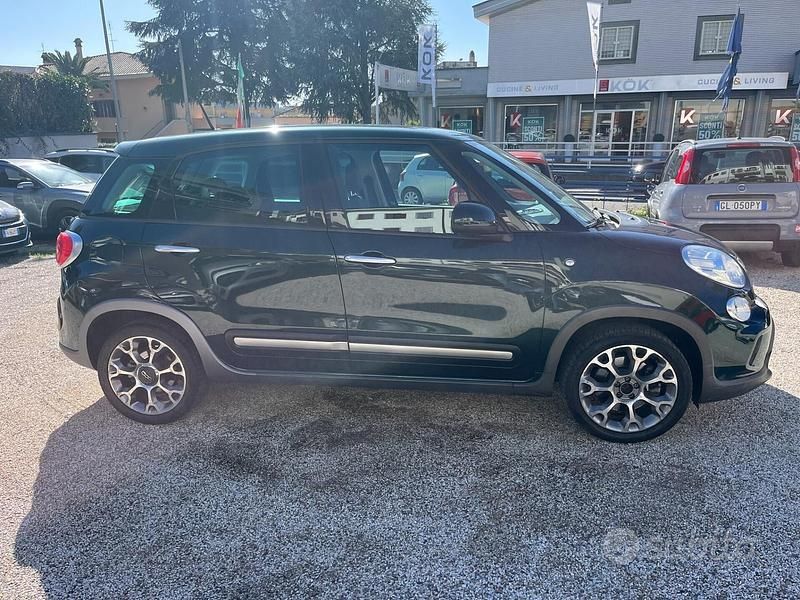 Usata Fiat 500L Trekking 120 CV (88 kW) 2014 Verde Monovolume