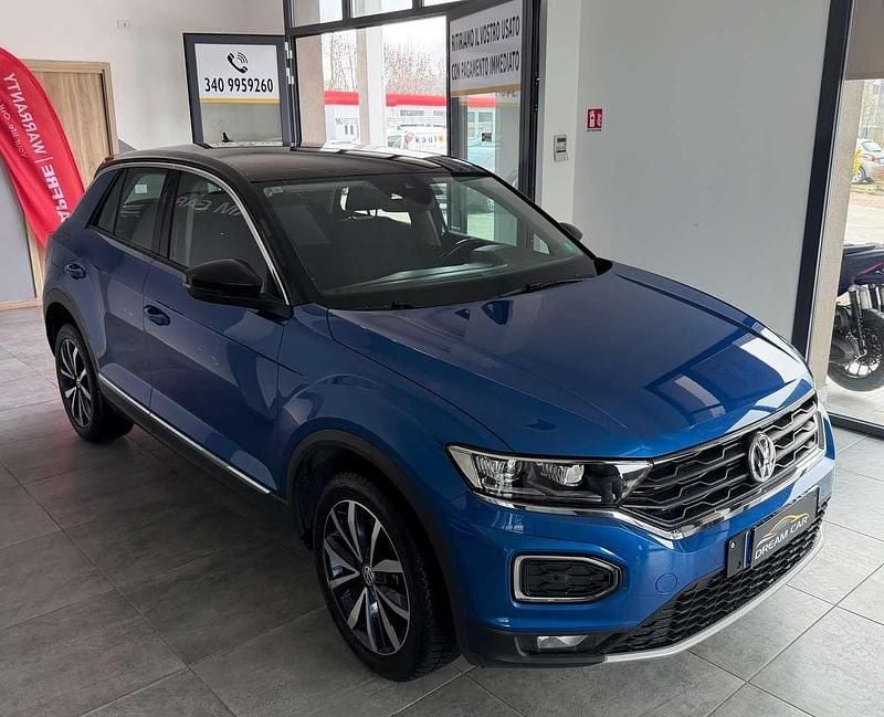Usata VW T-Roc Style 116 CV (85 kW) 2017 Blu/azzurro SUV
