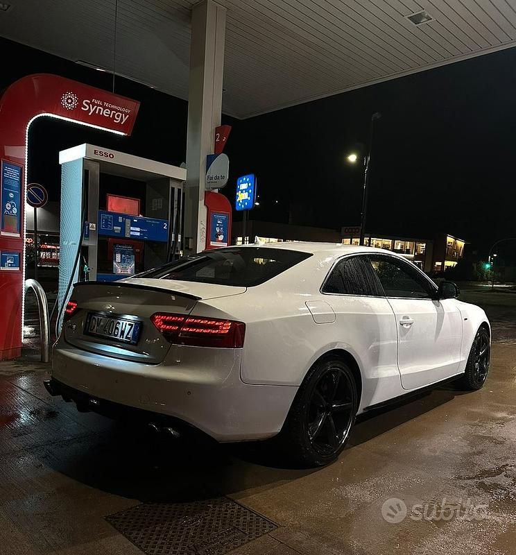 Usata Audi A5 S-Line 2008 Bianco Coupé