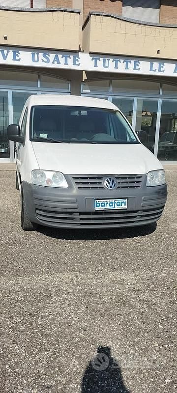 Usata VW Caddy 109 CV (80 kW) 2007 Bianco Monovolume