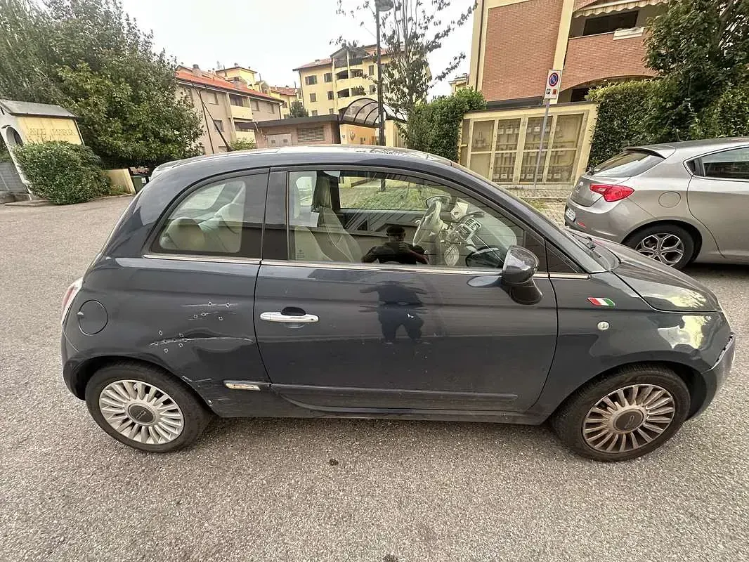 Usata Fiat 500 Lounge 69 CV (50 kW) 2009 Cabrio