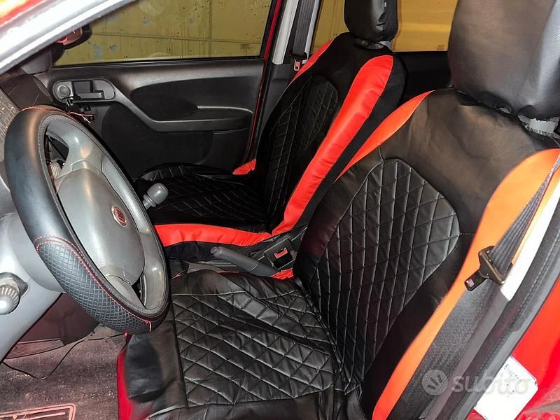 Usata Fiat Panda 60 CV (44 kW) 2012 Rosso Utilitaria