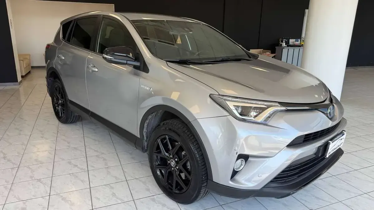 Usata Toyota RAV4 Hybrid 155 CV (114 kW) 2018 Argento SUV