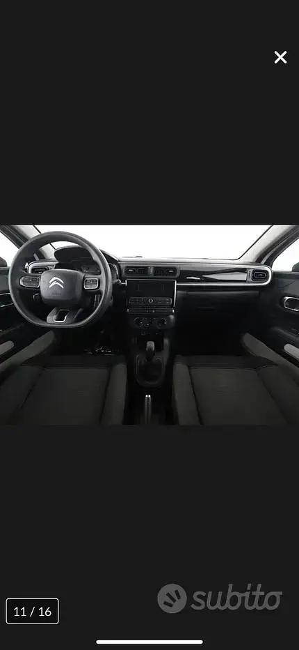 Usata Citroën C3 82 CV (60 kW) 2018 Bianco Utilitaria