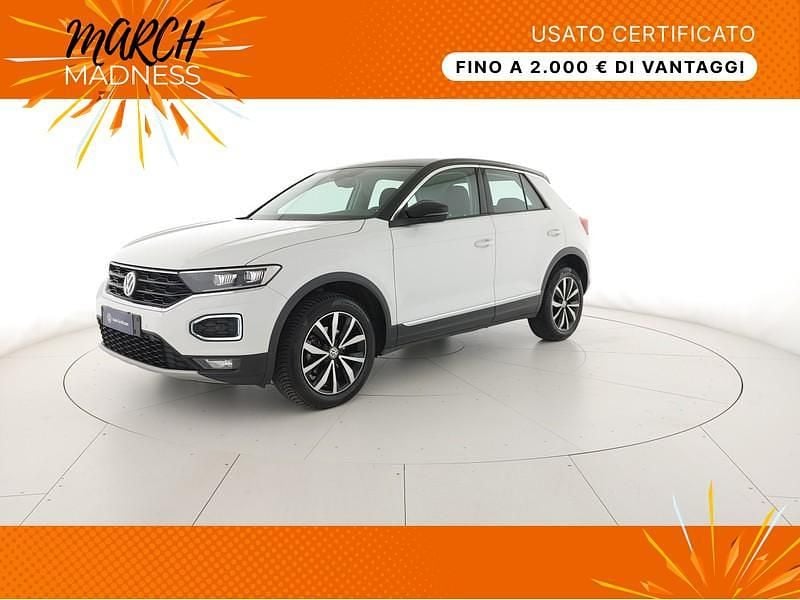 Usata VW T-Roc Style 116 CV (85 kW) 2020 Pure white nero SUV