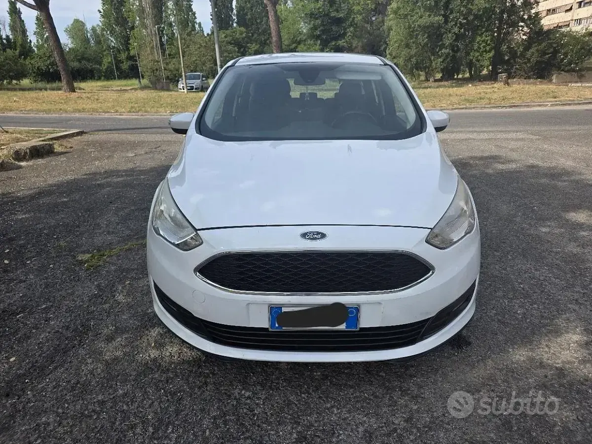 Usata Ford C-MAX 120 CV (88 kW) 2016 Bianco Monovolume